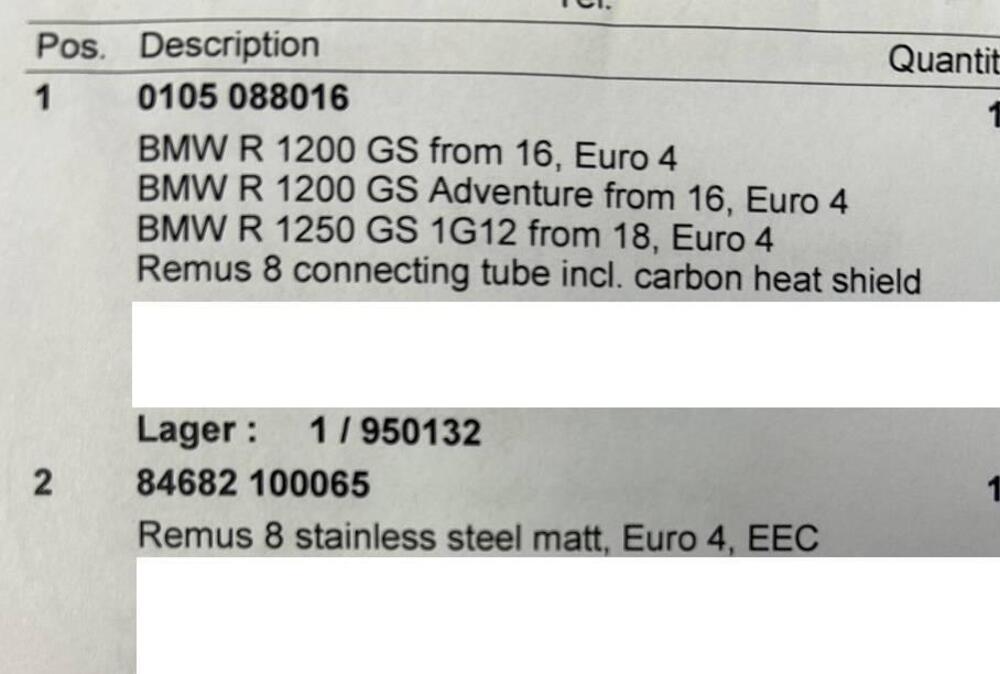 BMW R 1200 1250 GS ADV SCARICO REMUS 8 (8)