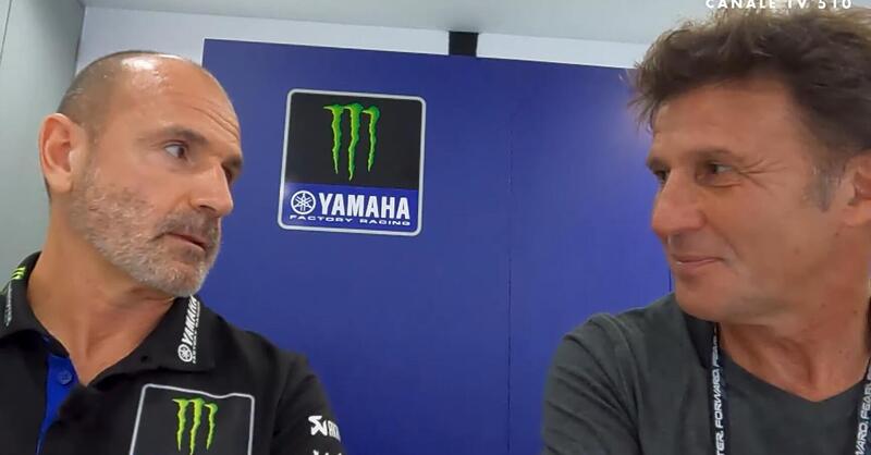 Maio Meregalli, uomo-Yamaha: "Valentino Rossi ti fa rendere al 100%. Il V4? Nato bene. Vinales? Incompiuto" [VIDEO]