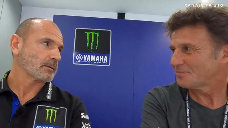 Maio Meregalli, uomo-Yamaha: &quot;Valentino Rossi ti fa rendere al 100%. Il V4? Nato bene. Vinales? Incompiuto&quot; [VIDEO]