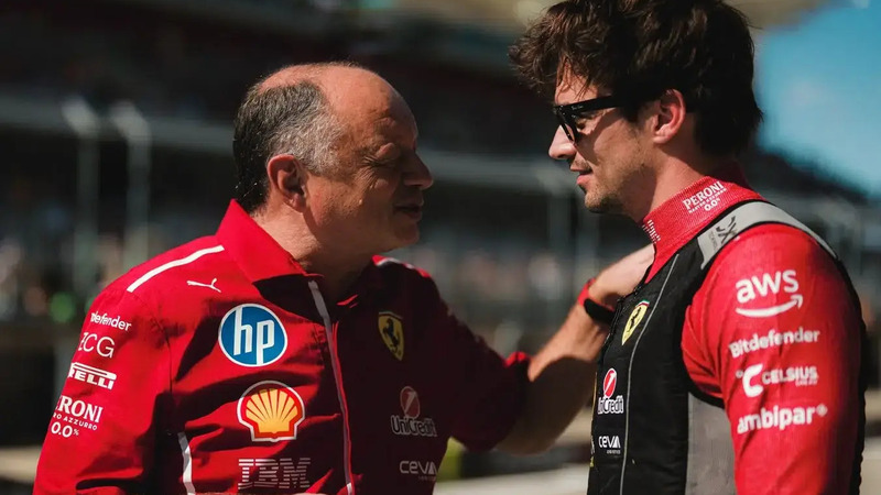 F1. &ldquo;Abbiamo deciso di concentrarci sul 2026 gi&agrave; ad aprile&rdquo;: Vasseur svela il crocevia della stagione della Ferrari