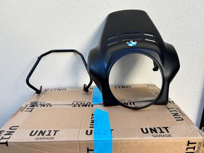 Unit Garage Cupolino+supporto gps Bmw Ninet scraMB