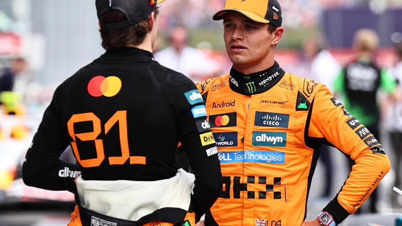 F1, gara Sprint Qatar: &ldquo;Max &egrave; libero di dire tutto quello che vuole, ma finora non ha combinato nulla&rdquo;, le parole di Lando Norris nel post gara