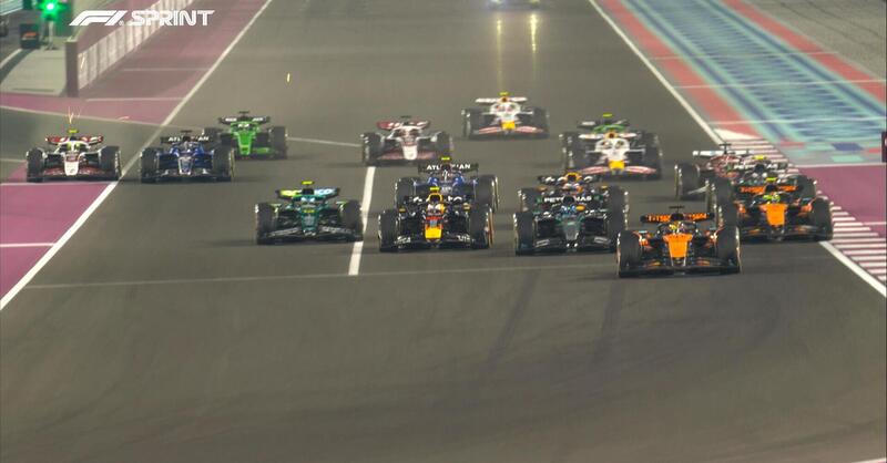 F1, qualifiche GP del Qatar: pole per Piastri, secondo Norris e terzo Verstappen 