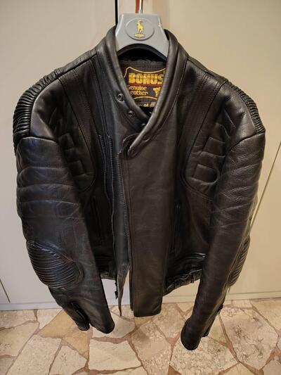 Giacca Moto pelle nuovo/ Leather Jacket BONUS