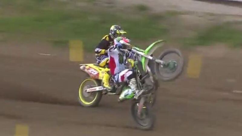 Motocross. Il VIDEO della caduta di Villopoto