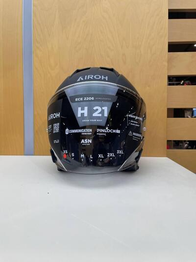 H 21 BLACK MATT Airoh