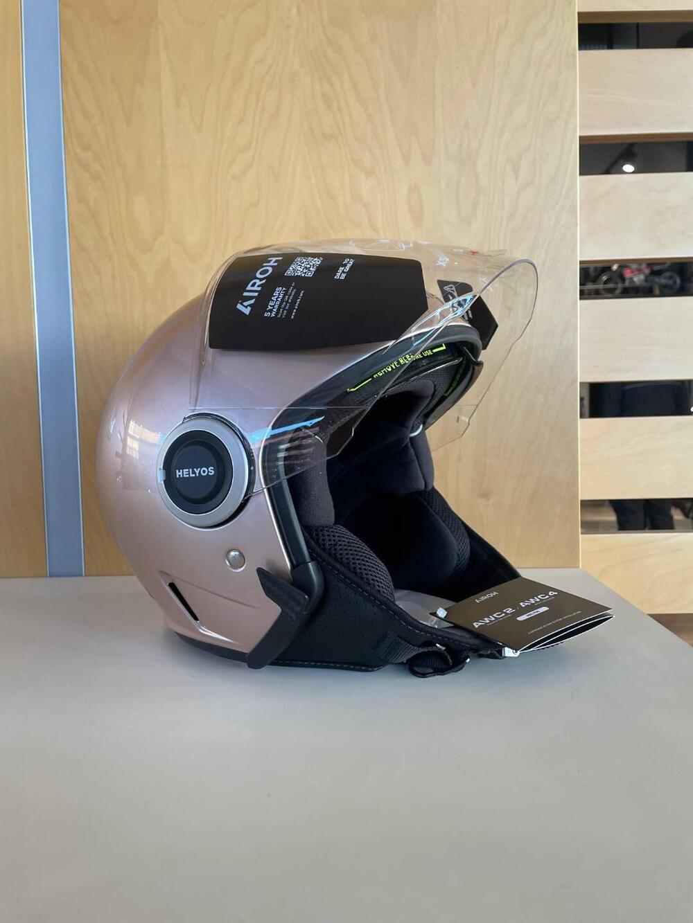 HELYOS METALLIC ROSE Airoh (2)