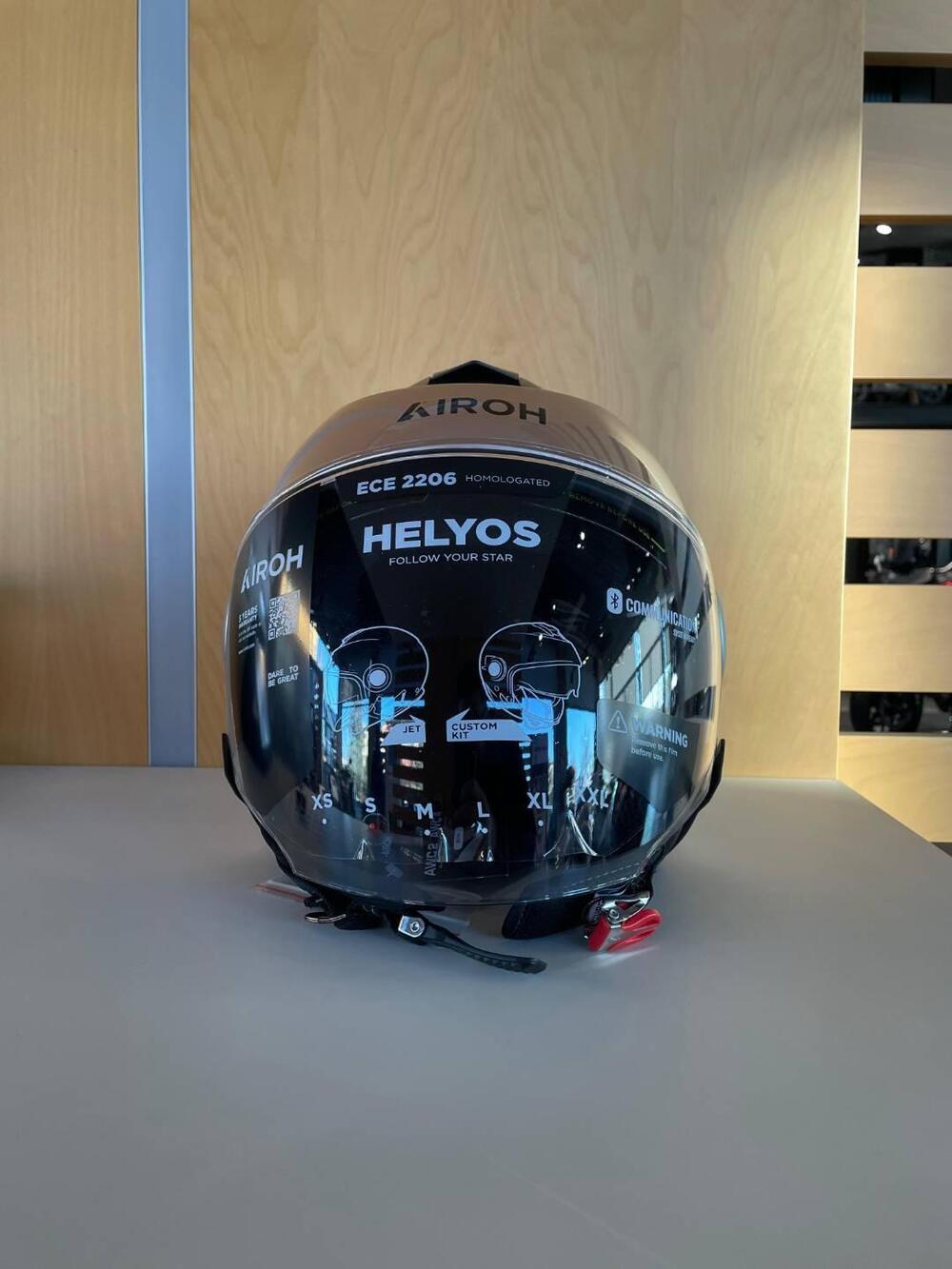 HELYOS METALLIC ROSE Airoh