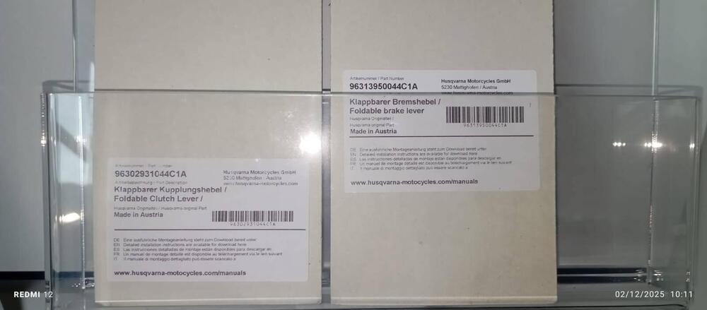 COPPIA LEVE ANTIROTTURA IN CNC Husqvarna (2)