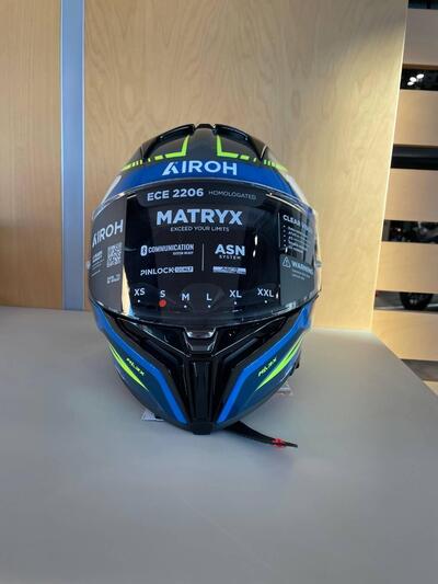 MATRIX RIDER BLUE GLOSS Airoh