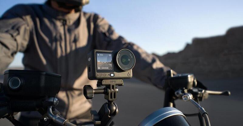 Osmo Action 6, la prima action cam di DJI ad apertura variabile