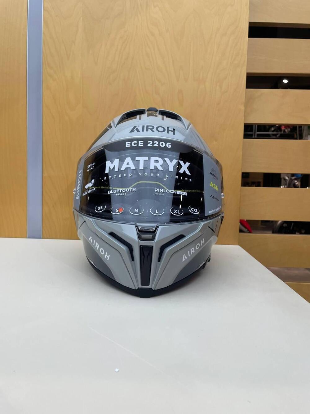 MATRYX SCOPE LIGHT GREY GLOSS Airoh