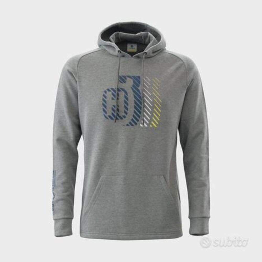 Felpa Husqvarna Remote Hoodie Grey Cod:3HS21003820