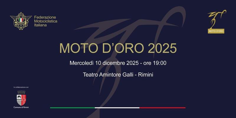 Moto d&#039;oro Fmi, tutto pronto per la seconda edizione a Rimini: da Bezzecchi al dottor Costa, tanti ospiti