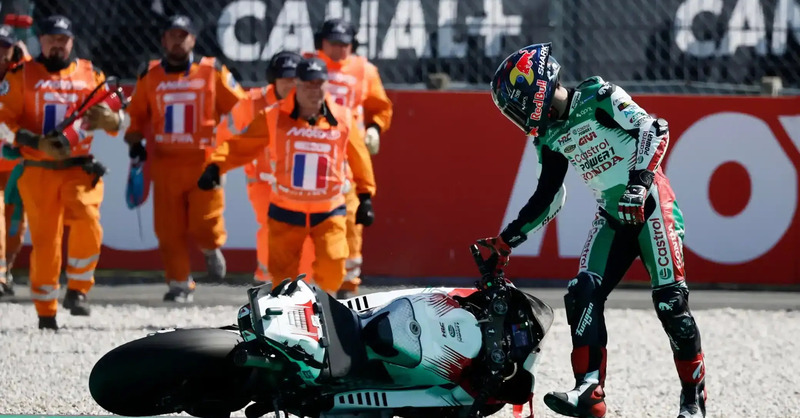 MotoGP. Le cadute nel 2025 sono state trenta pi&ugrave; dell&rsquo;anno prima