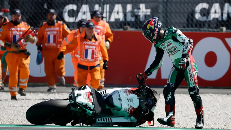 MotoGP. Le cadute nel 2025 sono state trenta pi&ugrave; dell&rsquo;anno prima