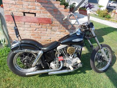 Harley-Davidson Earley Shovel chooper  d&#039;epoca