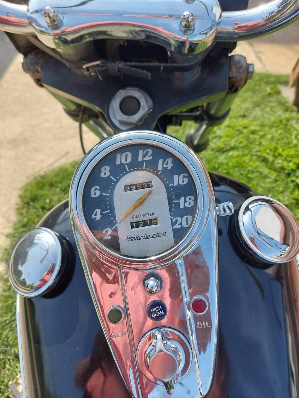 Harley-Davidson Earley Shovel chooper  (6)