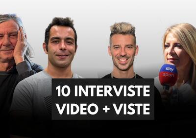Le 10 interviste di MotoGP più viste nel 2025: da Marco Melandri a Danilo Petrucci fino a Kevin Schwantz [VIDEO]