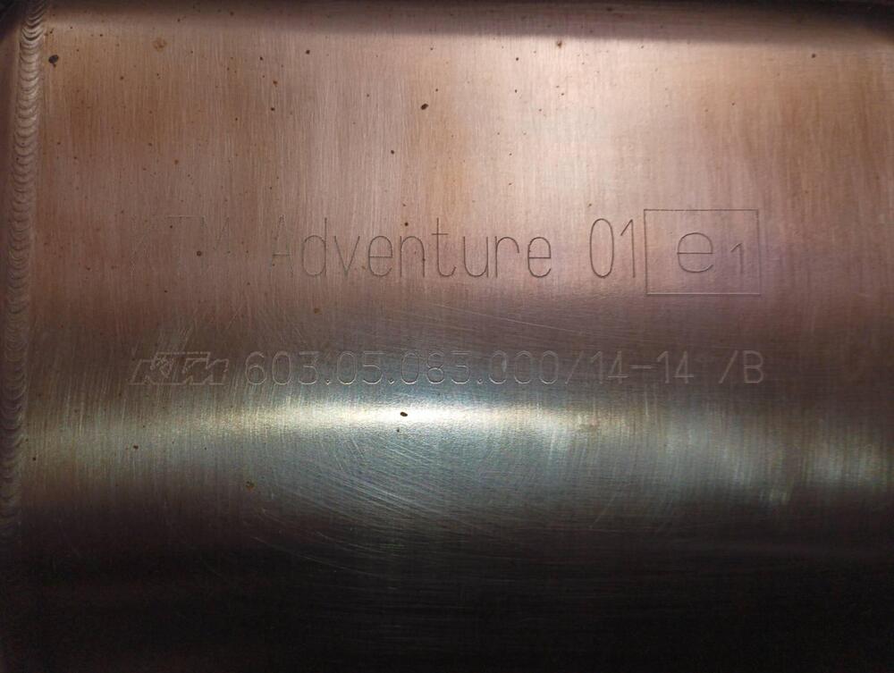 Scarico originale ktm 1050/1090/1190/1290 Adv (4)