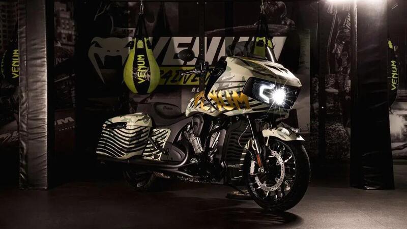 Indian Challenger Venum: la cruiser che ti mette K.O.