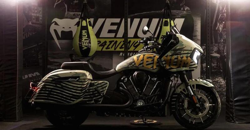 Indian Challenger Venum: la cruiser che ti mette K.O.