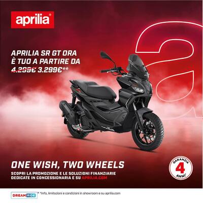 Aprilia SR GT 125 (2025) nuova