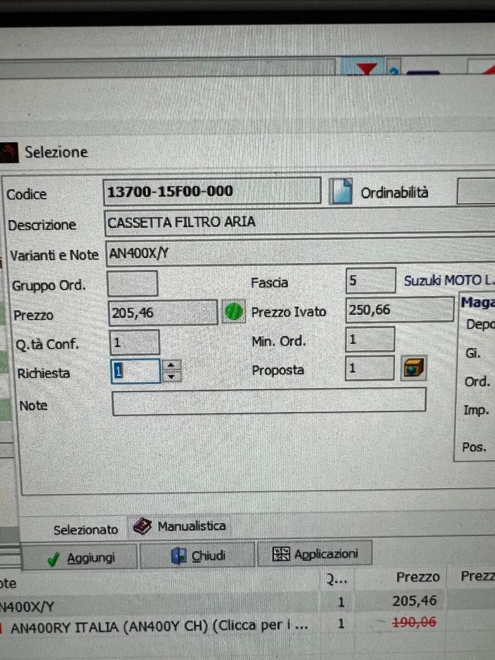 Suzuki Burgman 400 scatola filtro (5)