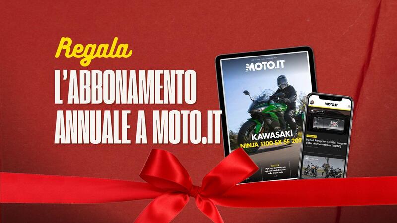 Regala un anno di passione con il voucher per l&rsquo;abbonamento Premium di Moto.it