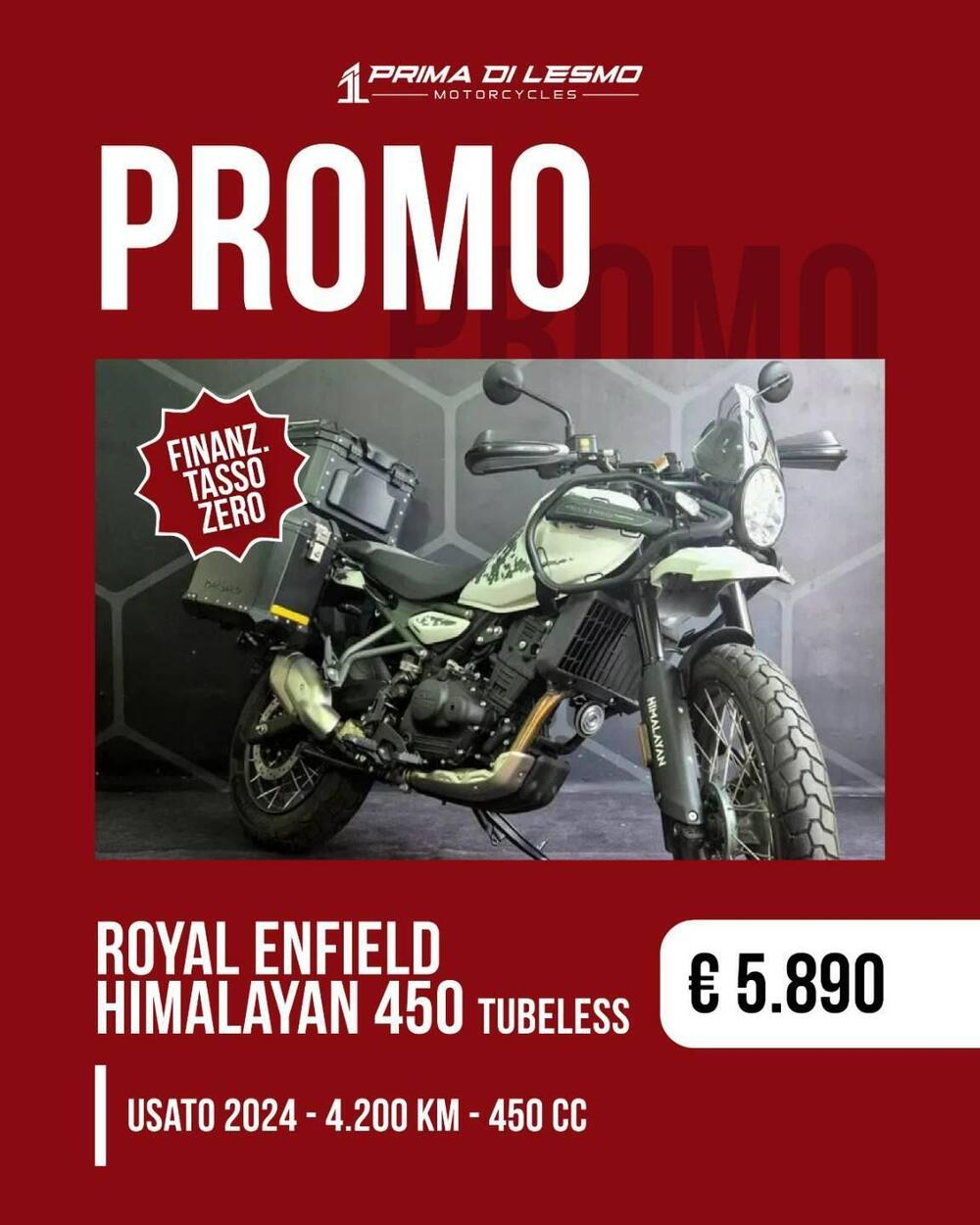 Royal Enfield Himalayan 450 Tubeless (2024 - 26)