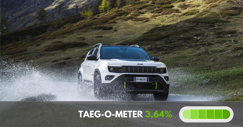 Jeep Avenger promozione con finanziamento senza maxirata