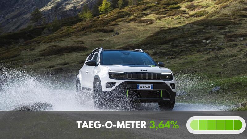 Jeep Avenger promozione con finanziamento senza maxirata