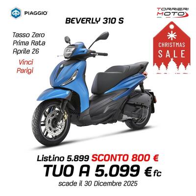 Piaggio Beverly 310 S (2025) nuova