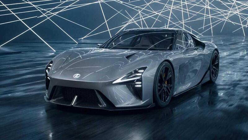 Lexus LFA Concept: ritorna un nome leggendario per la prima supercar elettrica del marchio