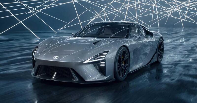 Lexus LFA Concept: ritorna un nome leggendario per la prima supercar elettrica del marchio