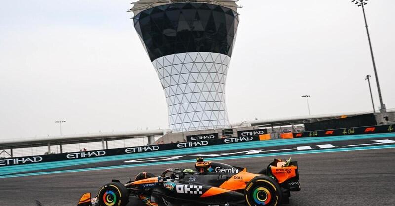 F1. GP Abu Dhabi 2025: Norris imprendibile, Verstappen vicinissimo. Piastri spia dal muretto per il titolo