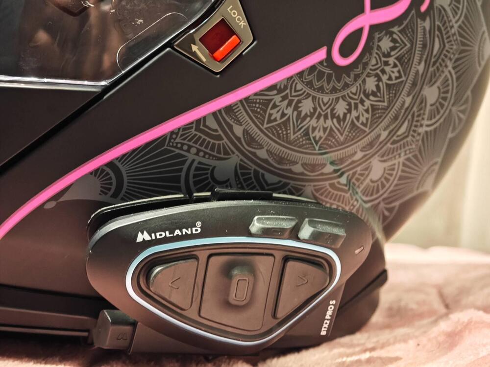 Casco LS2 taglia S + Interfono Midland BTX2 Pro S (3)