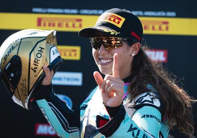 SBK. Maria Herrera: “Posso essere competitiva anche in Supersport” [VIDEO]