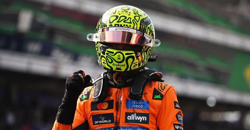 Lando Norris e la passione per le moto: da Valentino Rossi al motocross