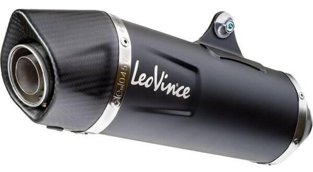 Scarico Leovince NERO per YAMAHA X-MAX 125 - TECH
