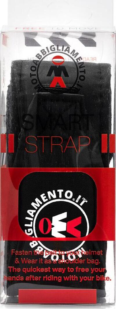 Cinghia tracolla porta casco aggancio micrometrico Befast