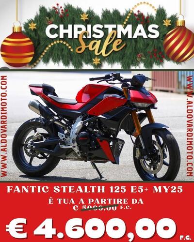 Fantic Motor Stealth 125 (2025) nuova