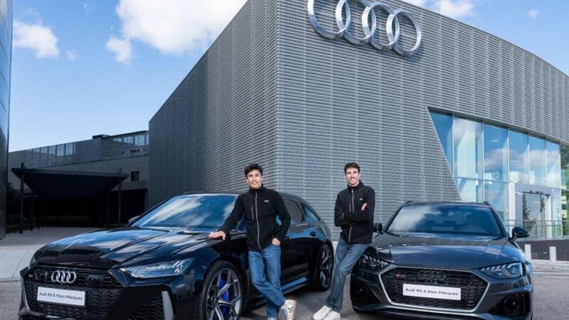 Audi Spagna per i fratelli Marquez: per loro due RS6 completamente personalizzate