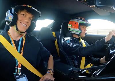 F1. Jannik Sinner e l’hot lap con Kimi Antonelli ad Abu Dhabi: “Che controllo dell’auto, è come per me con il tennis”