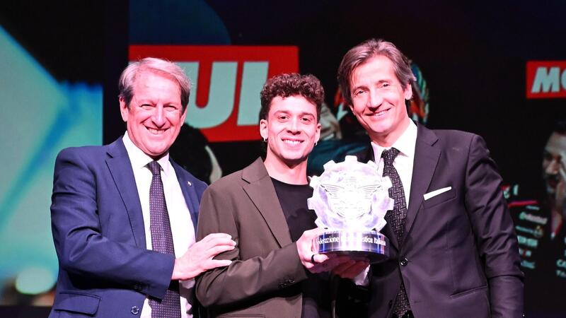 Moto d&#039;Oro FMI: premiati, tra gli altri, Marco Bezzecchi, Luca Cadalora e il dottor Costa 