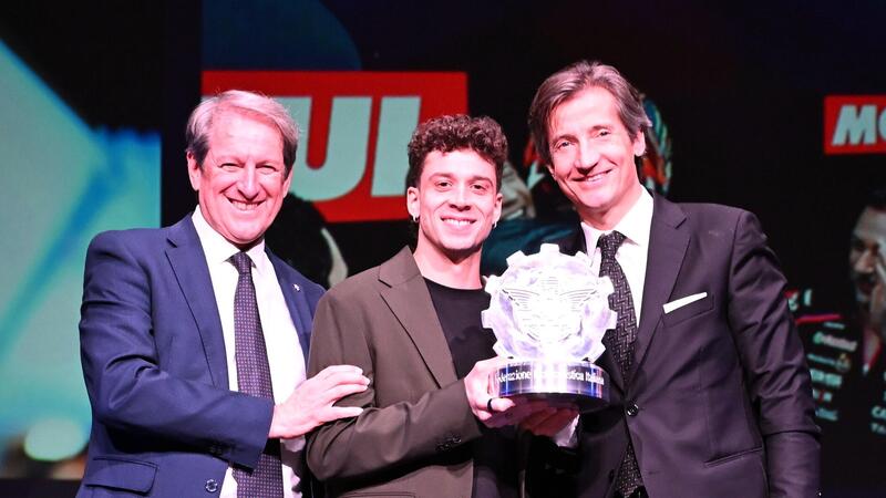 Moto d&#039;Oro FMI: premiati, tra gli altri, Marco Bezzecchi, Luca Cadalora e il dottor Costa 
