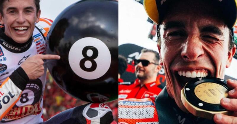 Marc Marquez nel club dei campioni titolati in top class con due marche diverse