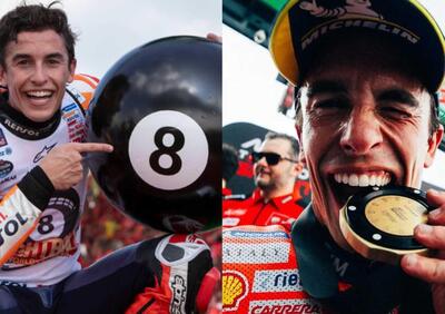 Marc Marquez nel club dei campioni titolati in top class con due marche diverse