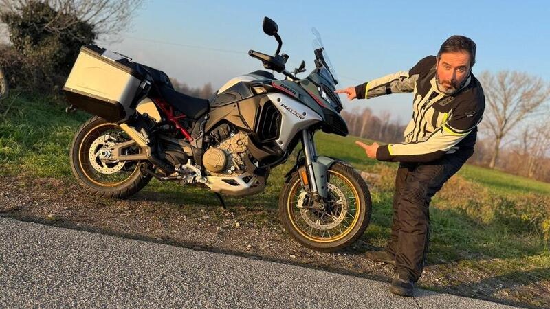 Ducati Multistrada V4 Rally 2026: crossover esagerata! Il nostro TEST [VIDEO]