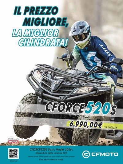 CFMOTO CFORCE 520L X5 Passo Lungo (2023 - 25) nuova